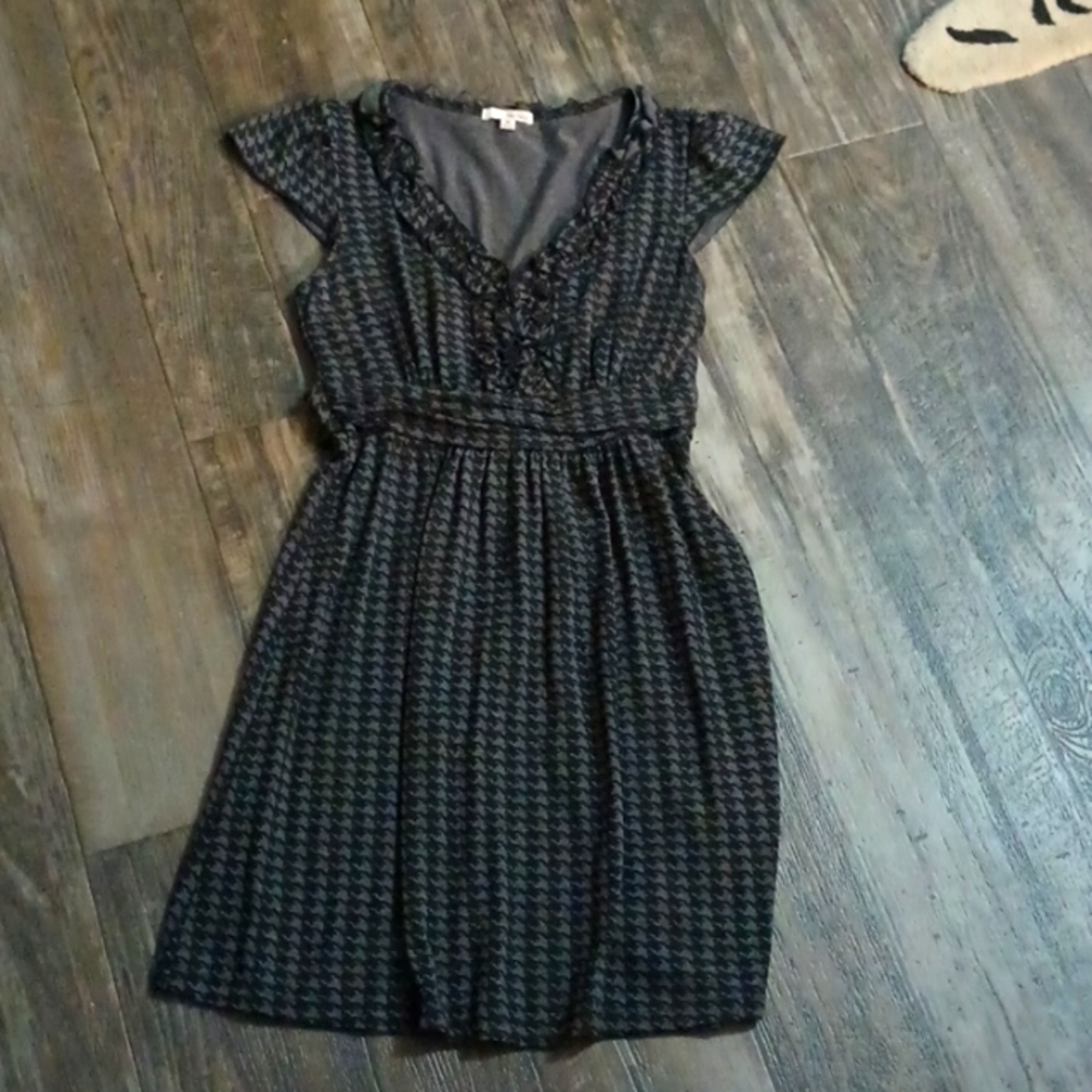 Bebop Houndstooth Knit Dress